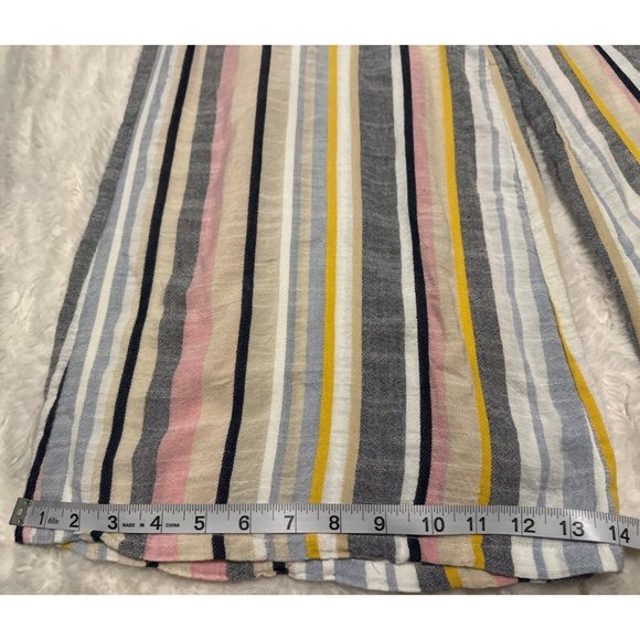 Blue Island Strapless Striped Jumpsuit Multicolored Polyester Blend XS/S-READ - Picture 8 of 12